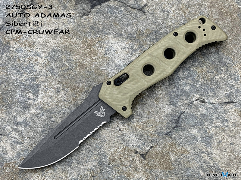 Benchmade  2750SGY-3 AUTO ADAMAS SibertCPM-CRUWEARǿ׳߸в G10Ӳս쿪۵ֻ